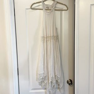 Free People White Boho Dress